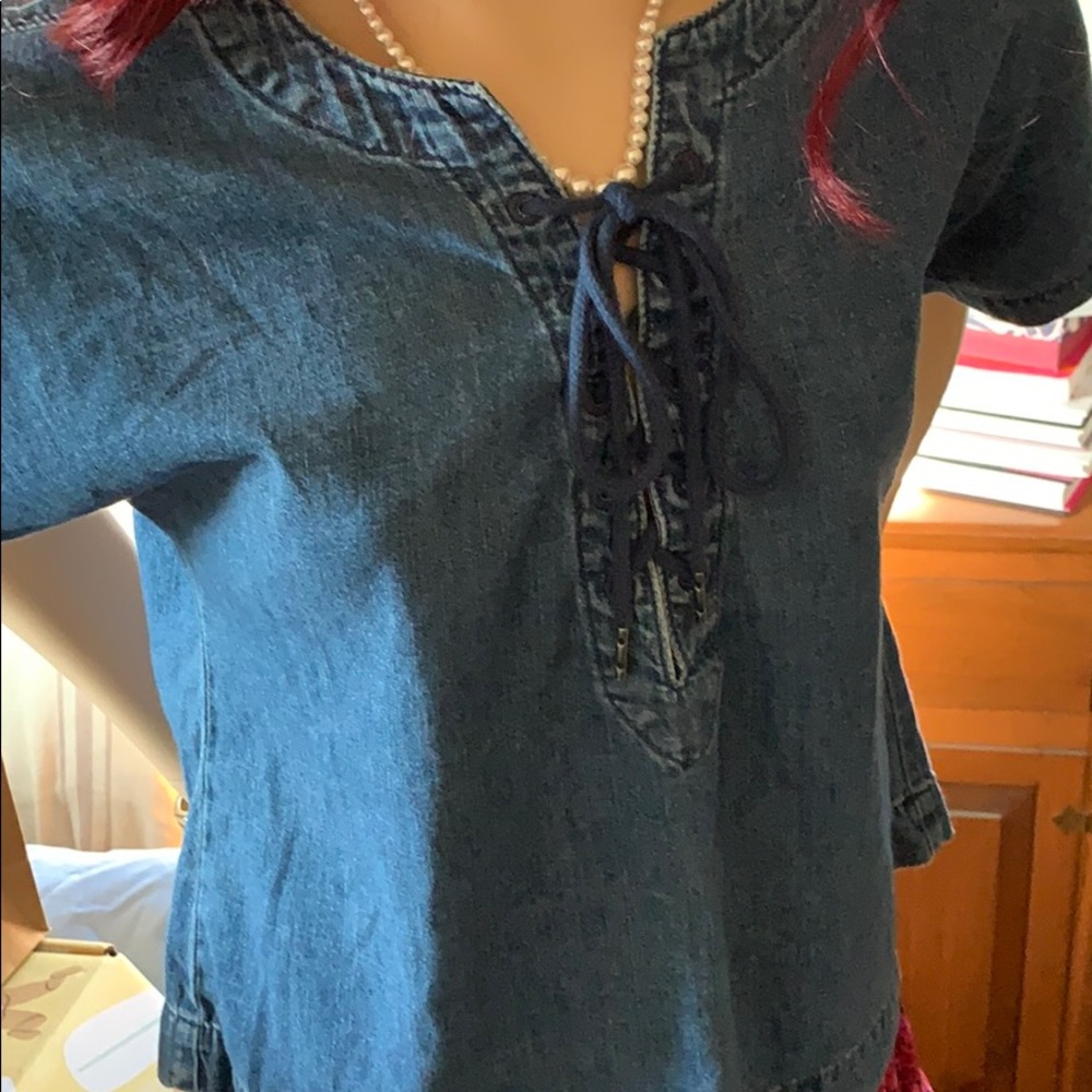 Madewell denim shirt